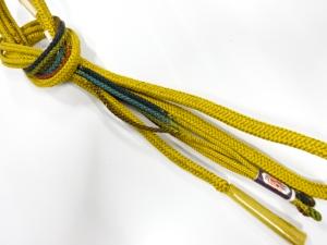 未使用品　正絹　手組帯締め